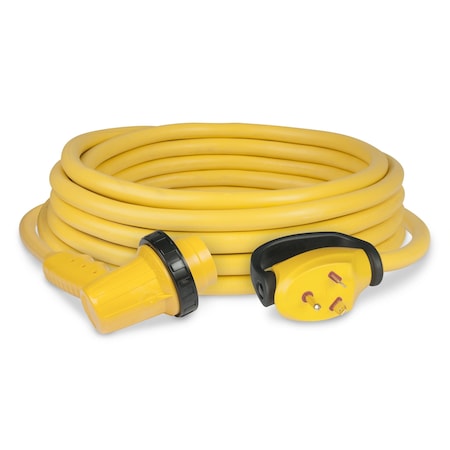 Marinco 30 AMP RV RIGHT ANGLE LOCKING CORDSET, 30FT 30RPCRV